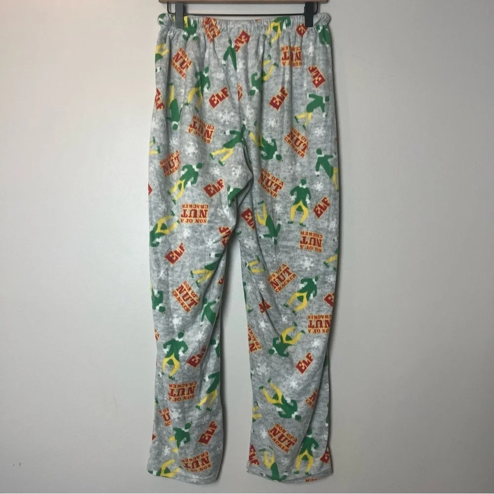 Elf Fleece “Son of‎ a Nutcracker” Pajama Pants Men’s Medium